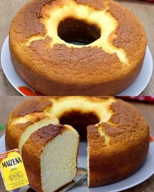 Bolo Moça de Maizena