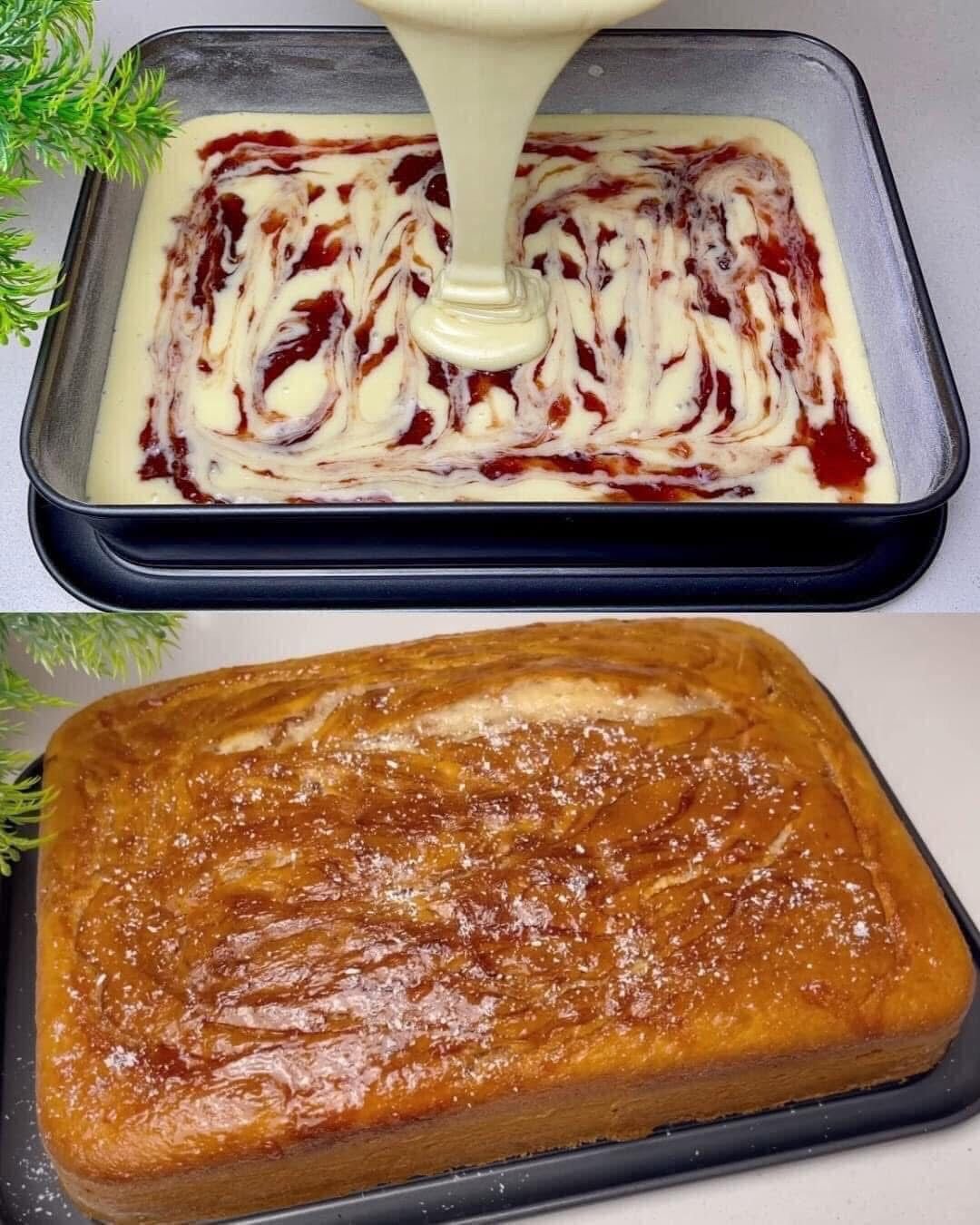 Bolo de Baunilha