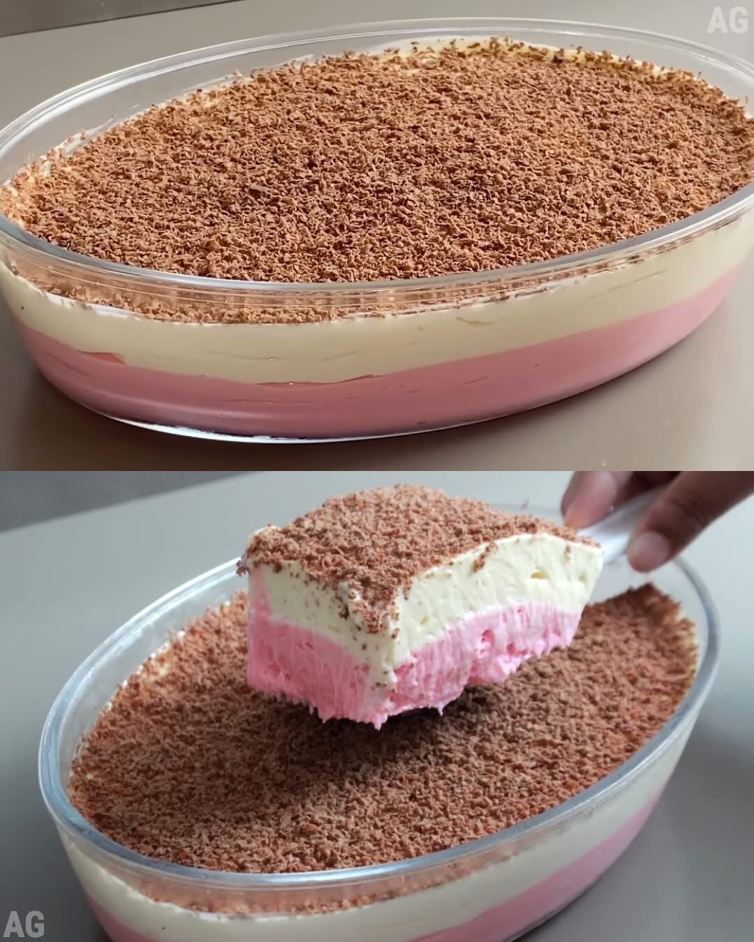 Sobremesa de Morango e Abacaxi