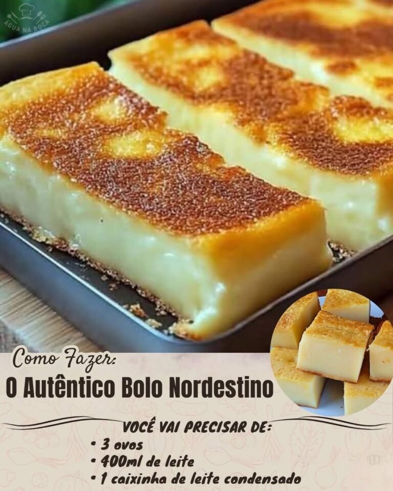 Bolo de Leite Nordestino