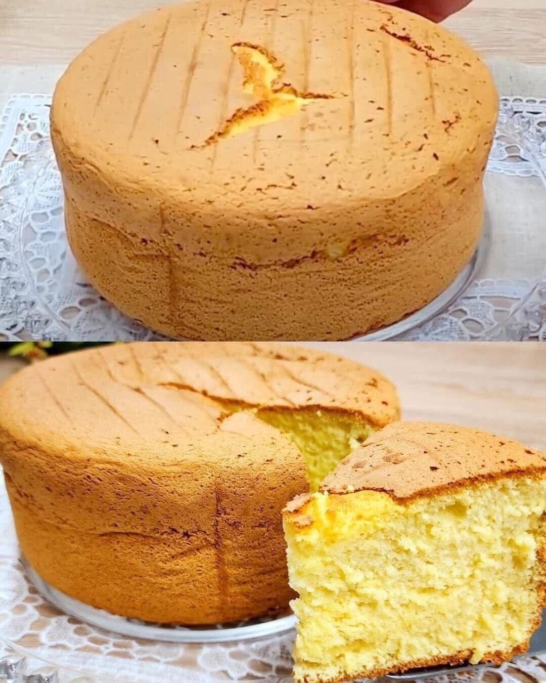 Bolo Esponja
