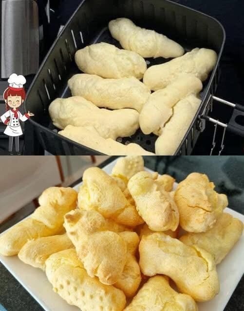 Biscoito de Polvilho na Airfryer