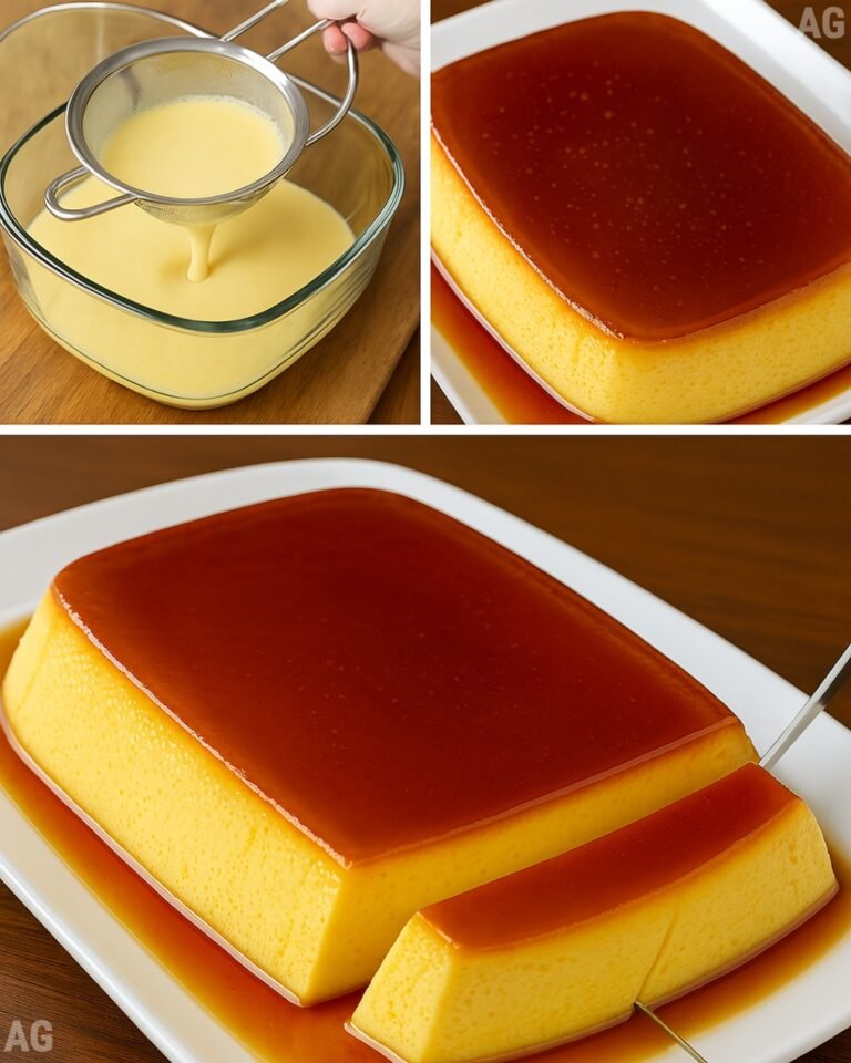 Pudim de Travessa sem Forno