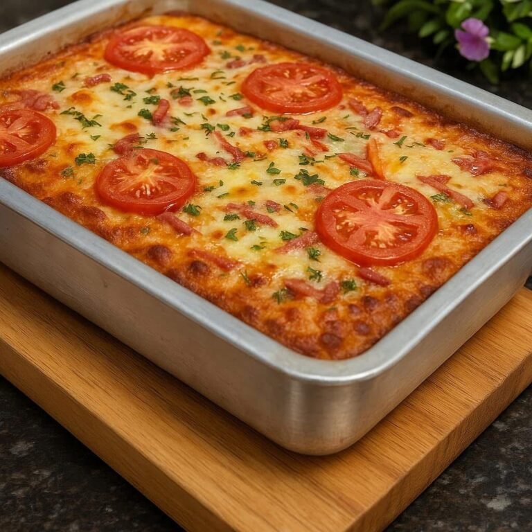 Pizza de Liquidificador