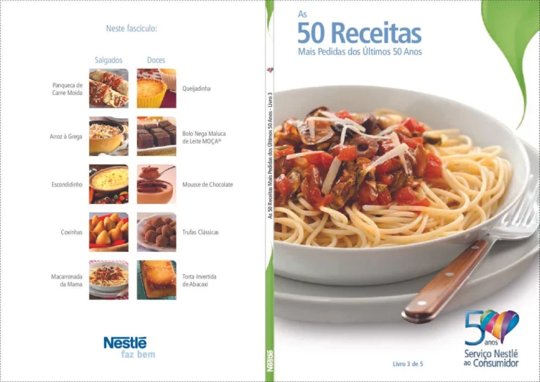 Ebook 50 Receitas Mais Pedidas