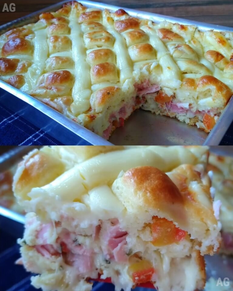 Torta de Presunto e Queijo
