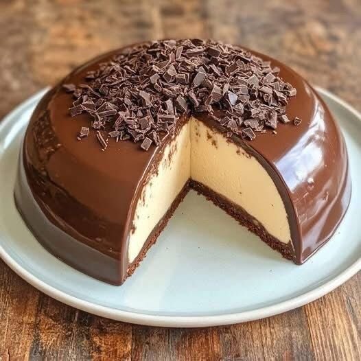 Gelado com Cobertura de Chocolate