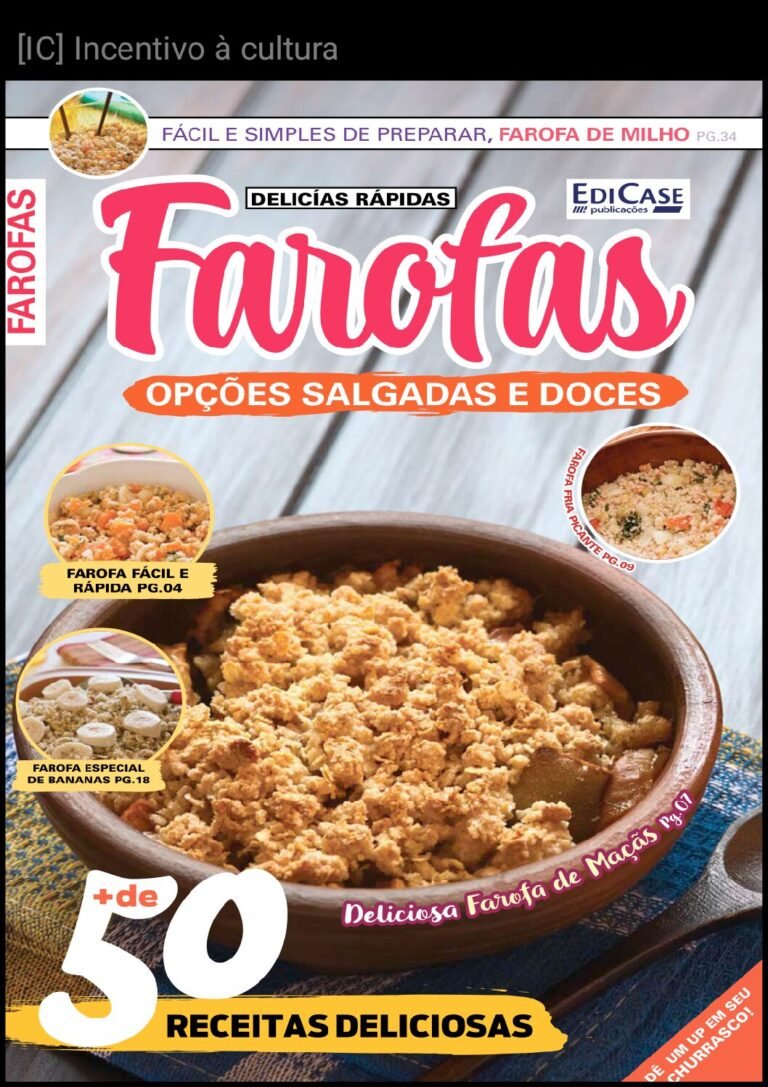 Ebook Receitas De Farofas