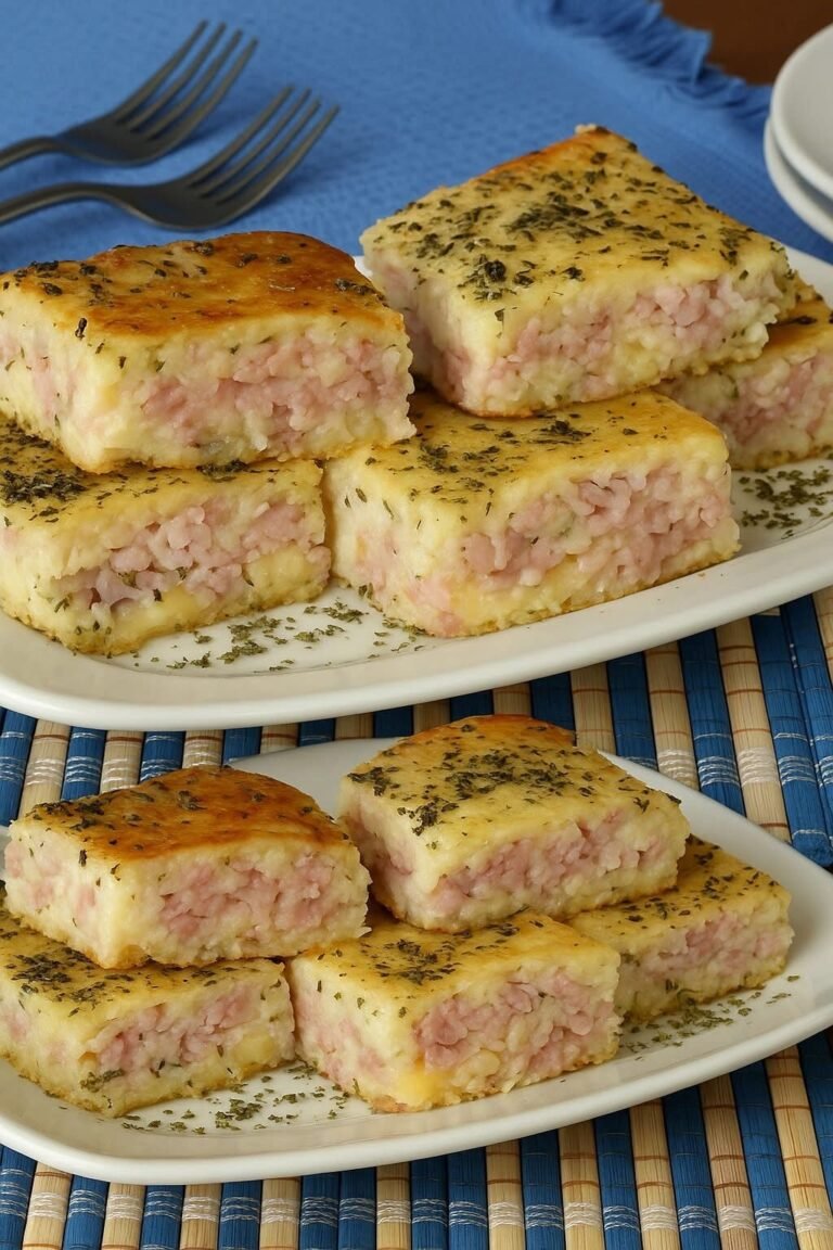 Torta de Presunto e Queijo