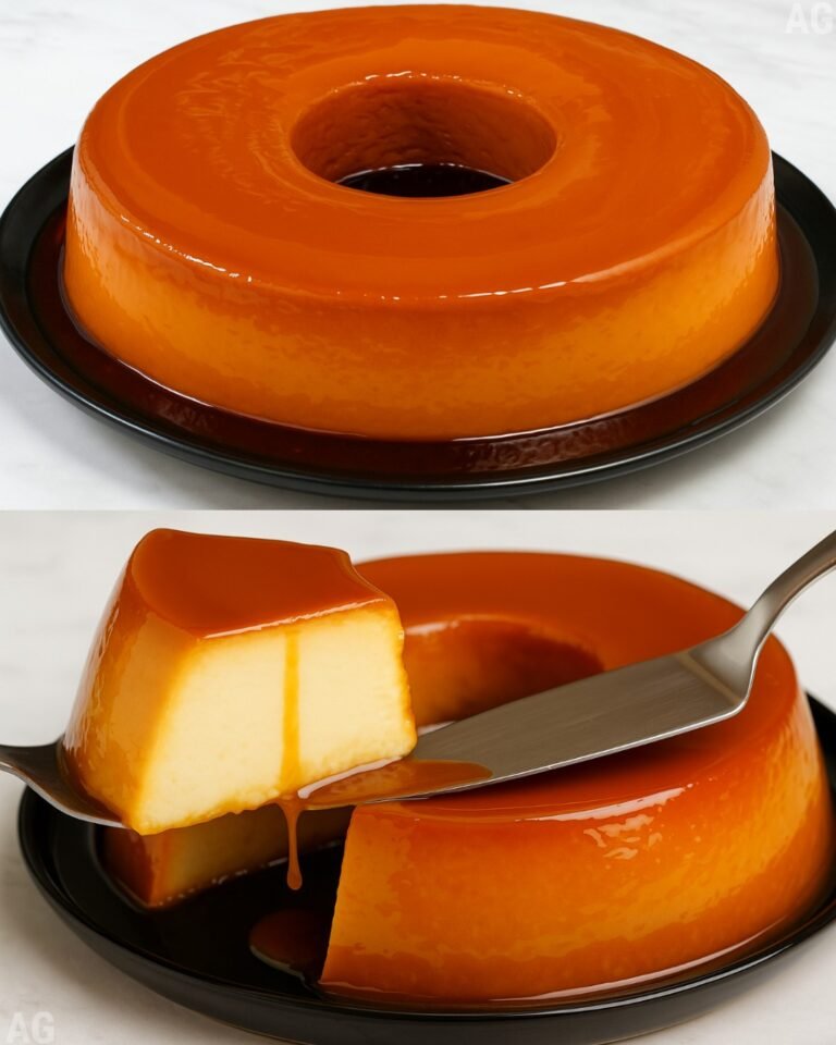 Pudim com 2 Ingredientes