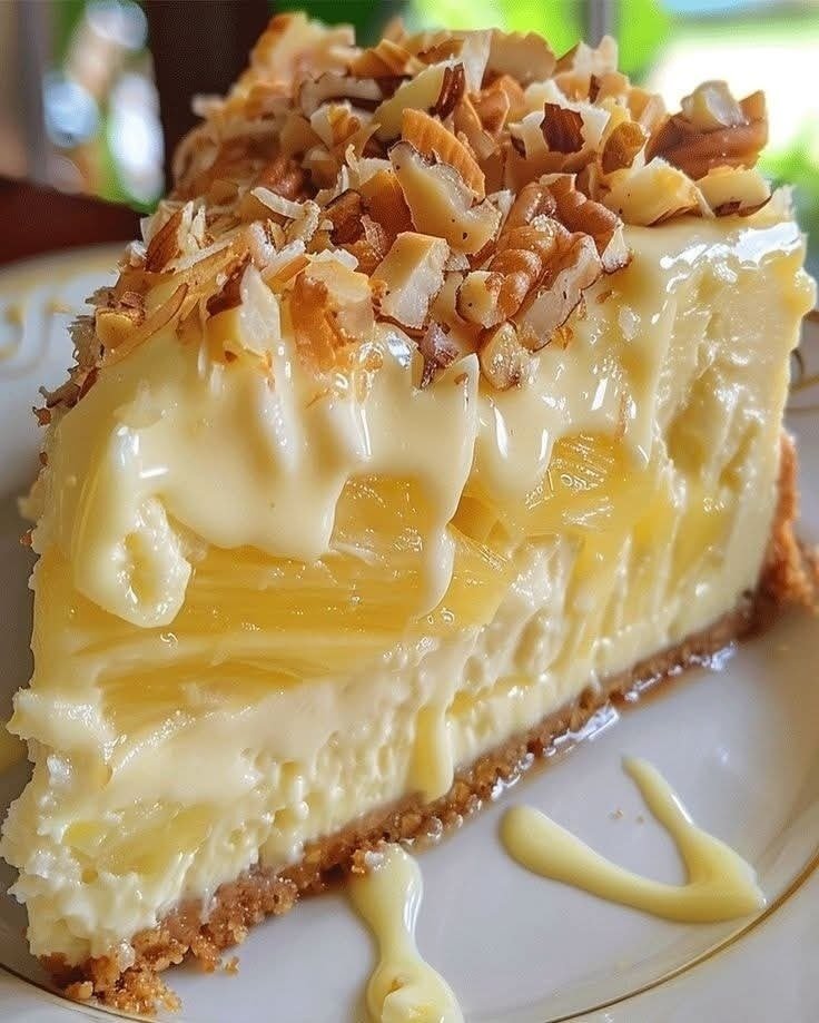 Torta de Abacaxi com Coco 
