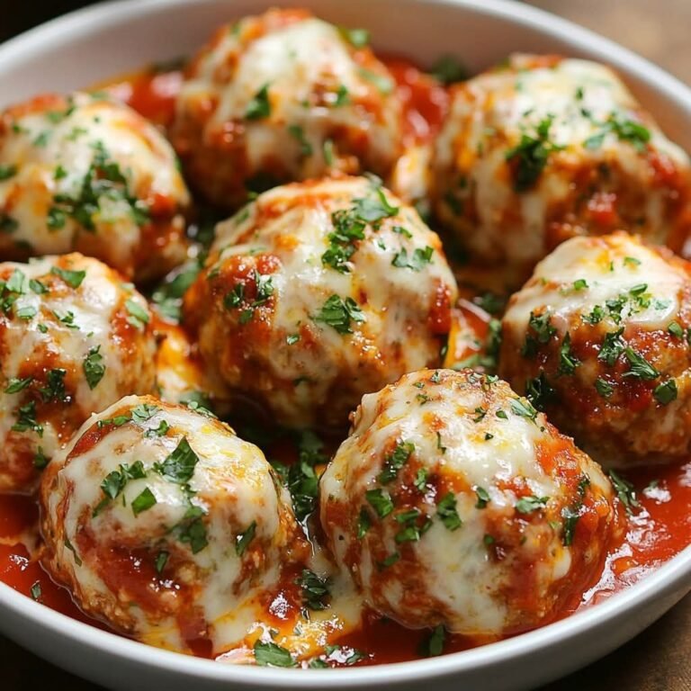 Almôndegas ao Molho de Queijo