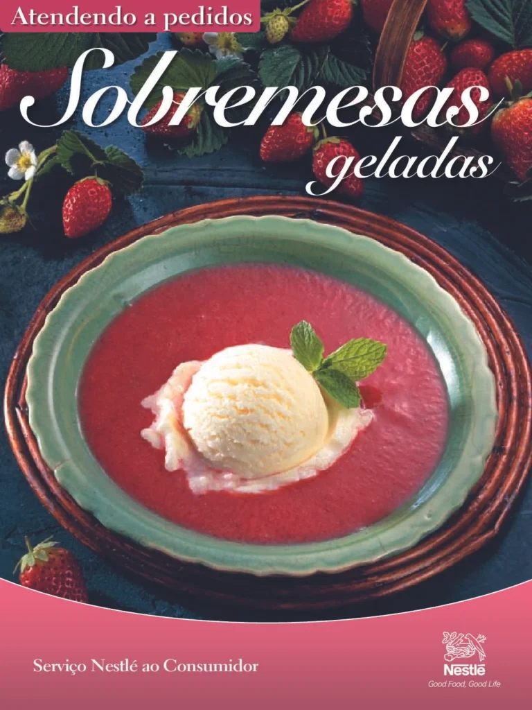 Ebook Sobremesas Geladas