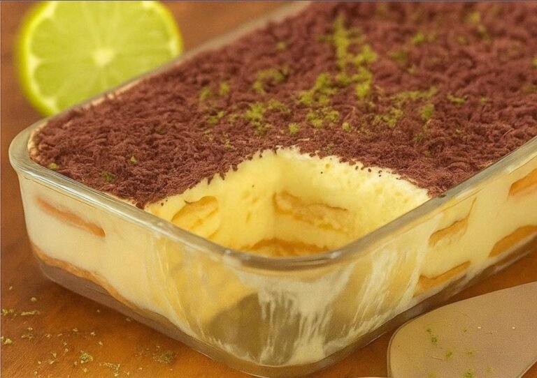 Pavê de Liquidificador que não vai ao Fogo