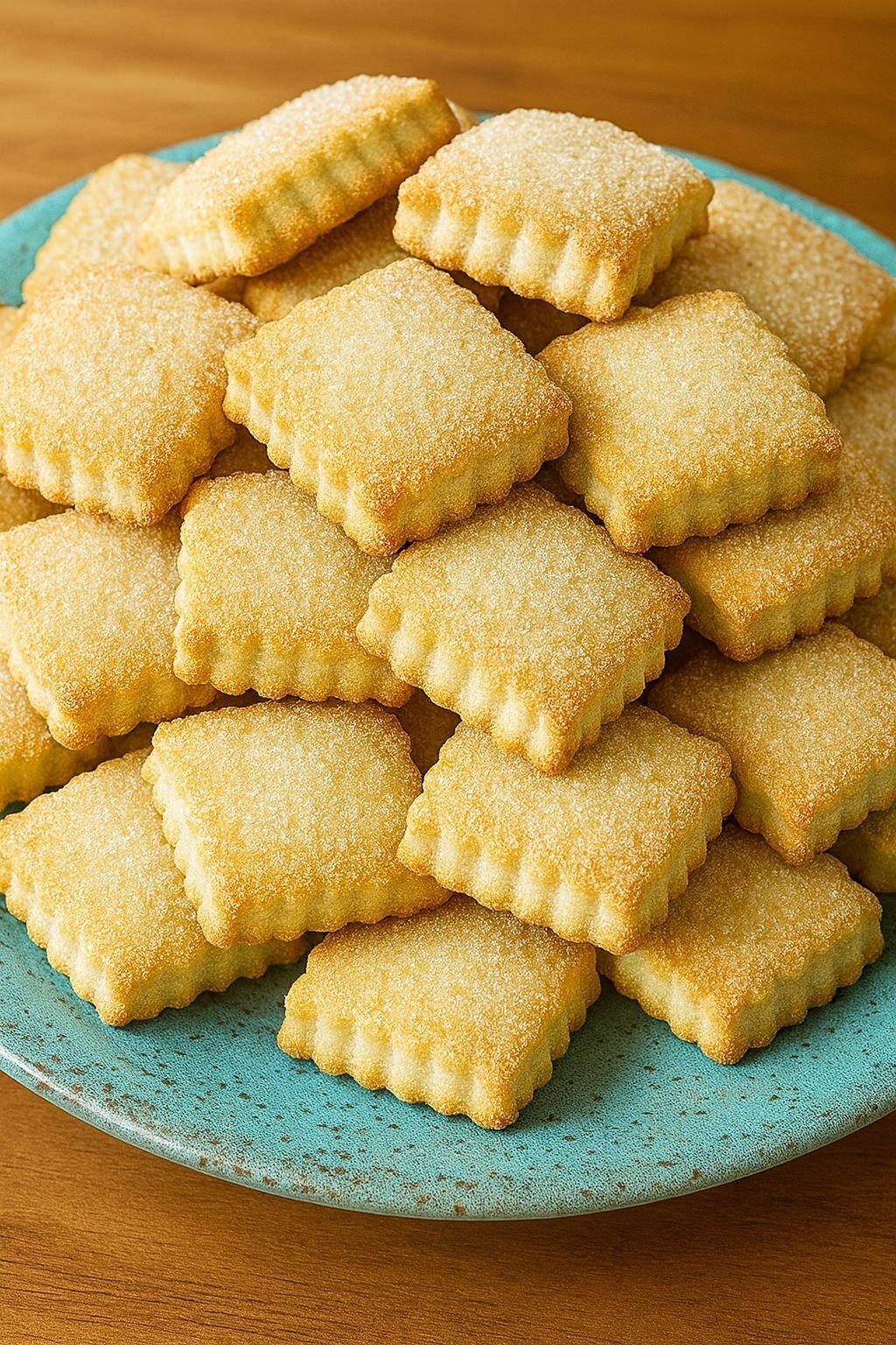Bolachinha de Nata Feita com Creme de Leite