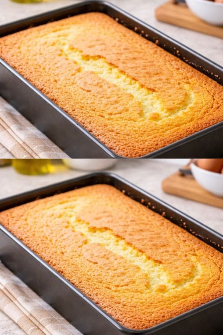 Bolo 6 Ingredientes de Liquidificador