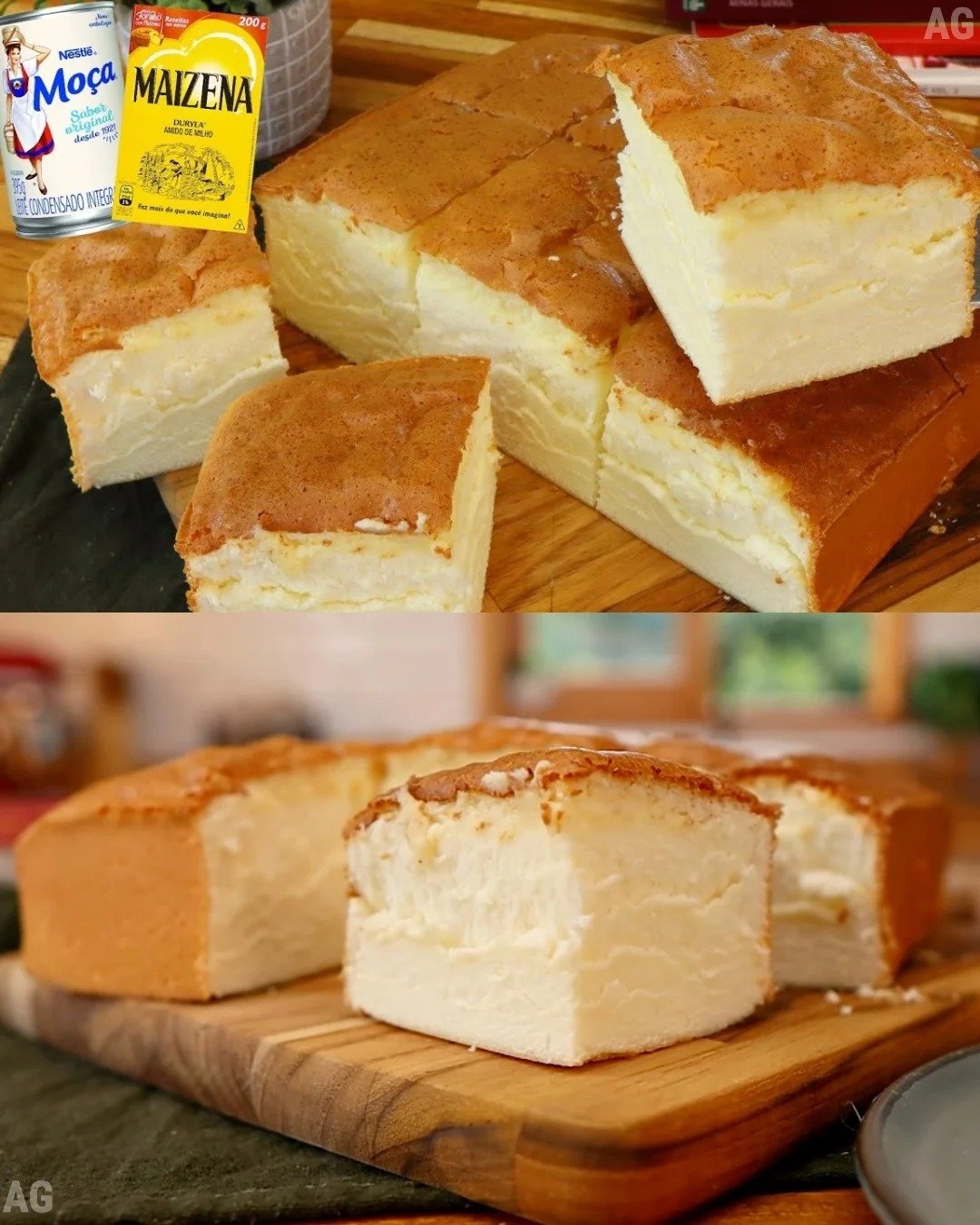 Bolo Moça de Maizena