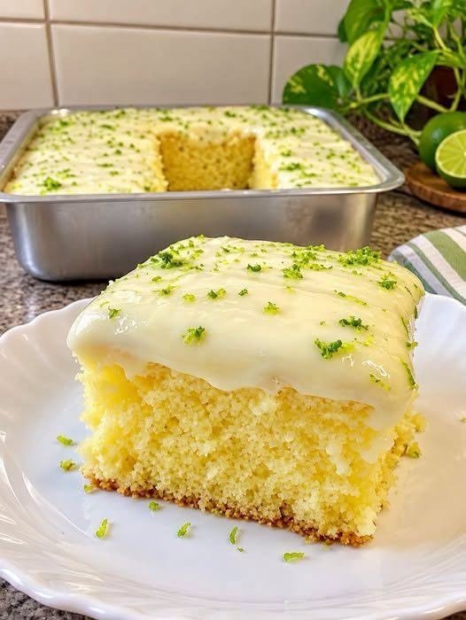 Bolo de Limao Fofinho