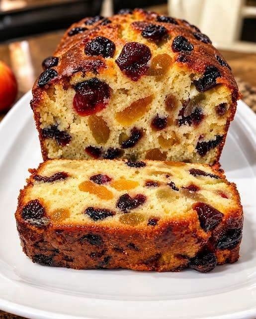 Bolo de Frutas Caseiro